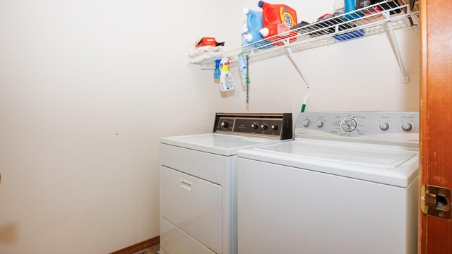 410 Wildberry Dr, Normal, IL 61761 - laundry room with separate washer and dryer