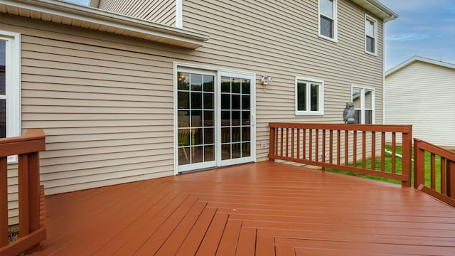 410 Wildberry Dr, Normal, IL 61761 - view of wooden terrace