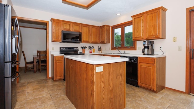 410 Wildberry Dr, Normal, IL 61761 - kitchen with stainless steel appliances, light countertops, brown cabinets, and recessed lighting