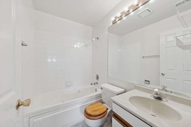 614 Hillview Ct, West Chicago, IL 60185 - full bath with vanity and shower / tub combination