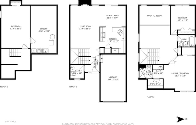 614 Hillview Ct, West Chicago, IL 60185 - view of floor plan / room layout