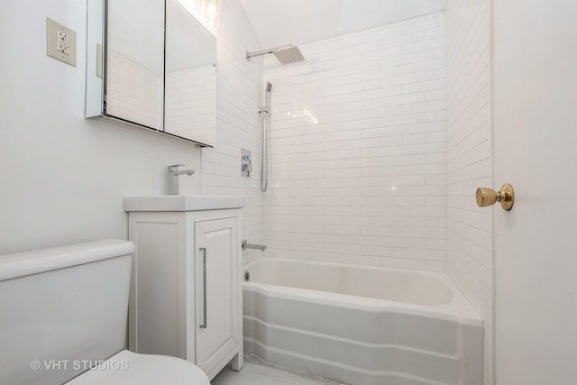 9739 S Ellis Ave, Chicago, IL 60628 - bathroom featuring vanity and washtub / shower combination