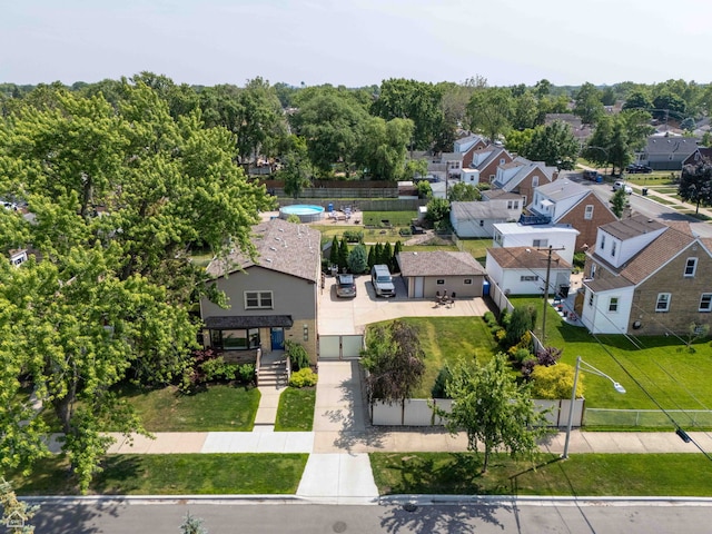 7515 W Roscoe St, Chicago, IL 60634 - aerial perspective of suburban area