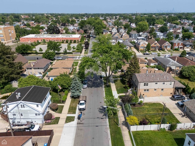 7515 W Roscoe St, Chicago, IL 60634 - aerial perspective of suburban area