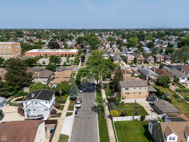 7515 W Roscoe St, Chicago, IL 60634 - aerial perspective of suburban area