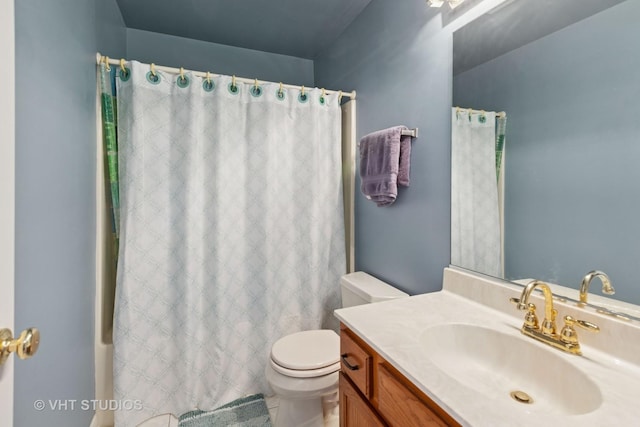 387 Essex Dr, Oswego, IL 60543 - bathroom with vanity and toilet