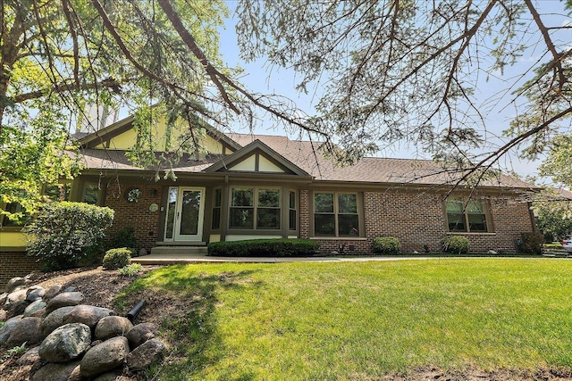 10401 Lismore Ct, Orland Park, IL 60462 - view of front facade featuring brick siding and a front lawn