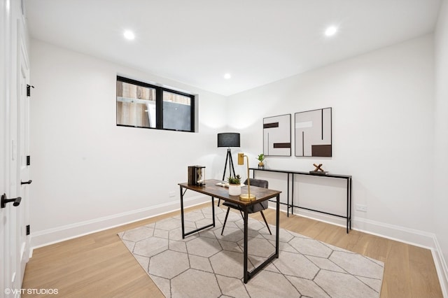 838 N Damen Ave Unit 1, Chicago, IL 60622 - office space with light wood-style flooring and recessed lighting