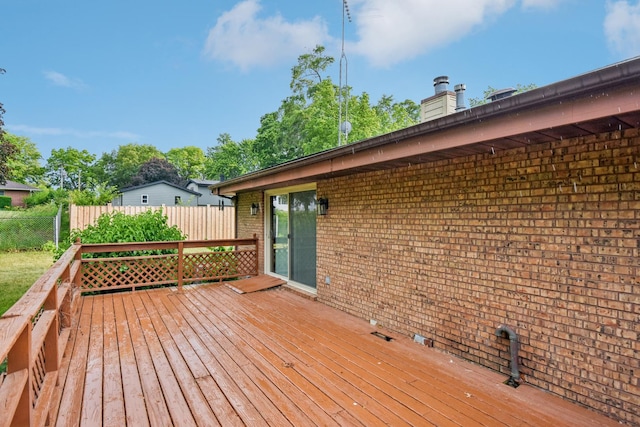 3560 Primrose Ln, Morris, IL 60450 - view of wooden deck
