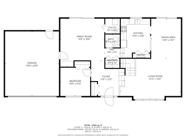 1558 Oregon Trl, Elk Grove Village, IL 60007 - view of room layout