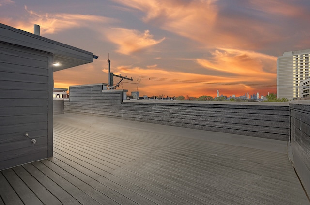336 E Pershing Rd, Chicago, IL 60653 - deck at dusk with a city view