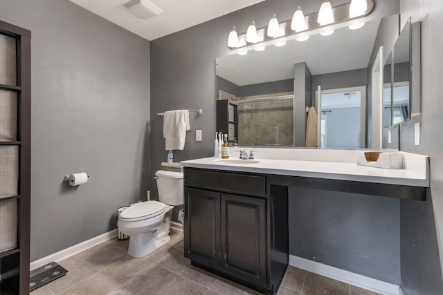 956 Tuscany Trl, Hampshire, IL 60140 - full bath featuring a shower stall, vanity, and tile patterned flooring