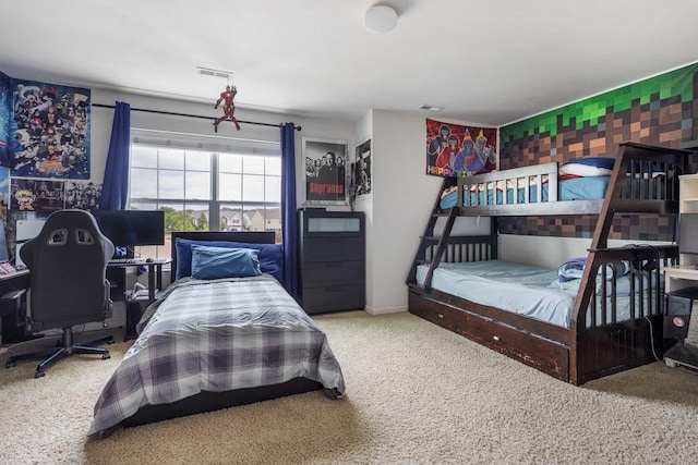 956 Tuscany Trl, Hampshire, IL 60140 - bedroom featuring an office area and carpet flooring
