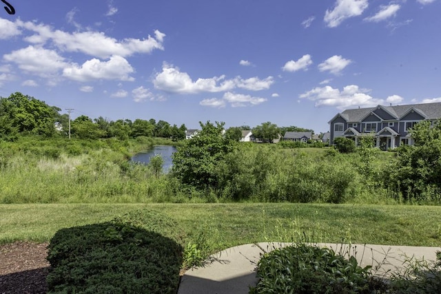 39709 N Warren Ln, Beach Park, IL 60083 - view of yard featuring a water view