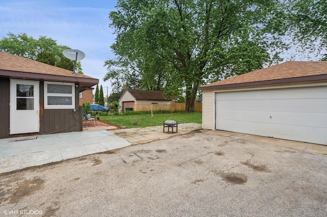 8937 Fairlane Dr, Bridgeview, IL 60455 - view of garage