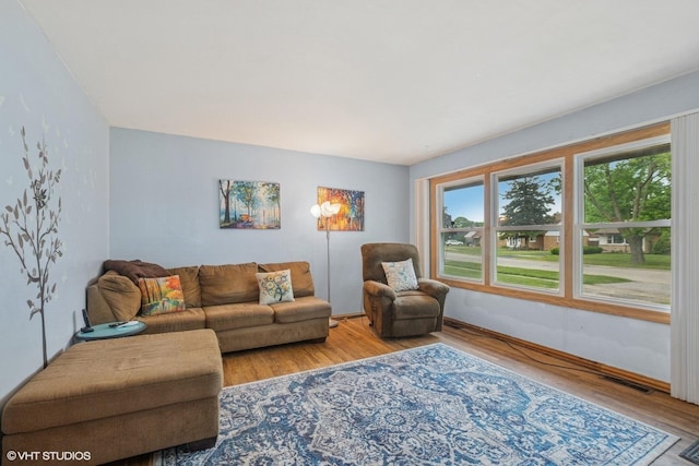 8937 Fairlane Dr, Bridgeview, IL 60455 - living area with wood finished floors