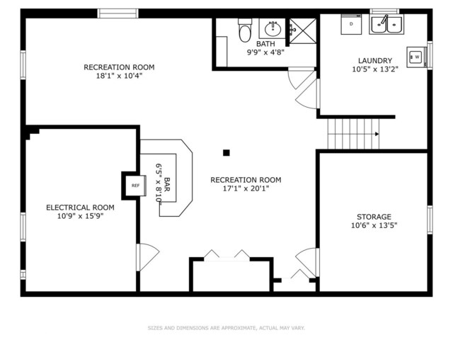 16645 Cottage Grove Ave, South Holland, IL 60473 - view of property floor plan