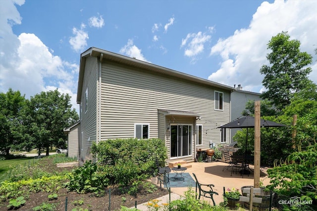 3402 Hoffman St, Plano, IL 60545 - back of house with a patio area