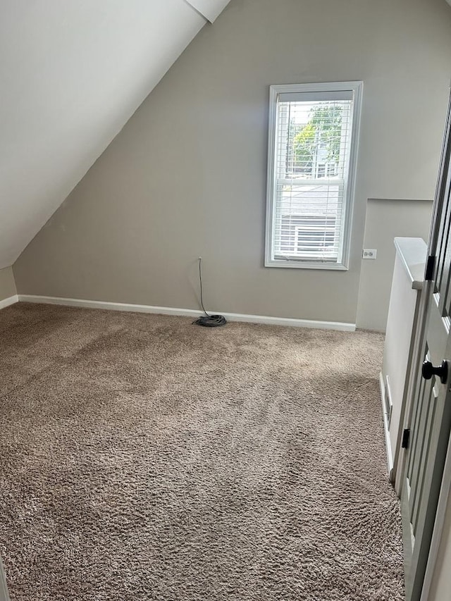 2122 N Lorel Ave, Chicago, IL 60639 - additional living space featuring lofted ceiling and carpet