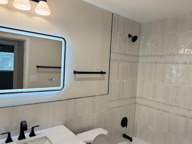 18550 Torrence Ave Unit 25, Lansing, IL 60438 - full bath featuring shower / bath combination and vanity