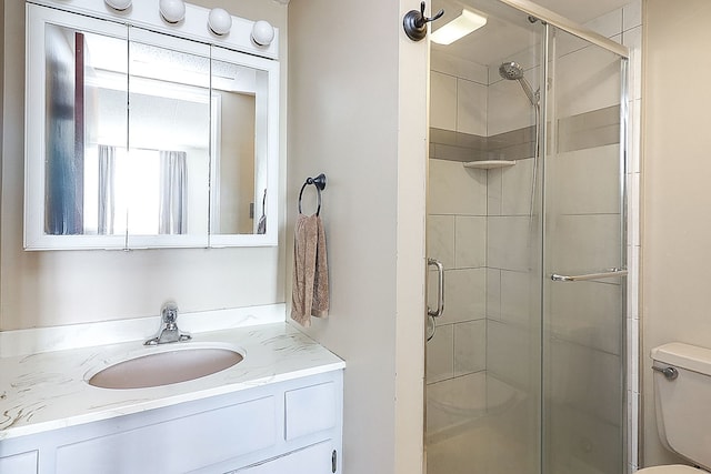 110 W Butterfield Rd Unit 503S, Elmhurst, IL 60126 - bathroom with a stall shower and vanity