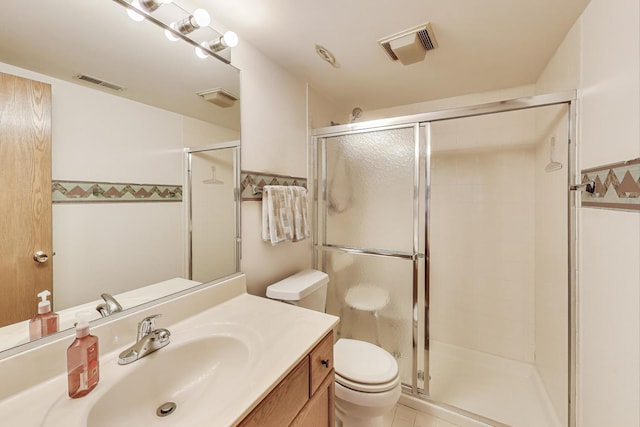 1433 Perry St Unit 305, Des Plaines, IL 60016 - bathroom featuring vanity and a shower stall