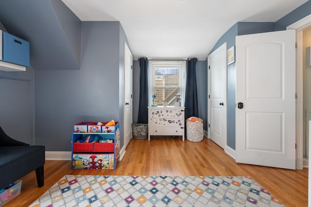 1155 E Walnut Ave, Des Plaines, IL 60016 - game room featuring wood finished floors and baseboards