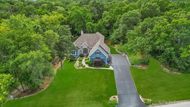 6407 Kingsbridge Dr, Cary, IL 60013 - view of subject property featuring a heavily wooded area