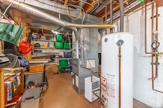 12 White Oak Ct, Algonquin, IL 60102 - utility room with water heater