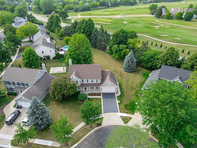 12 White Oak Ct, Algonquin, IL 60102 - aerial perspective of suburban area with a local golf course