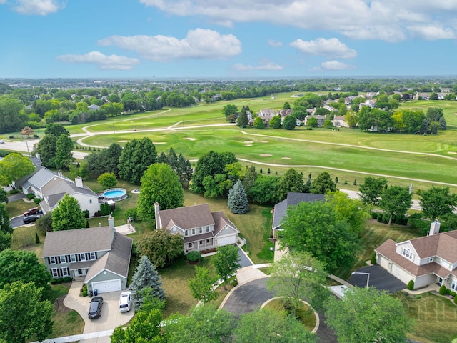 12 White Oak Ct, Algonquin, IL 60102 - aerial view of residential area featuring a golf club