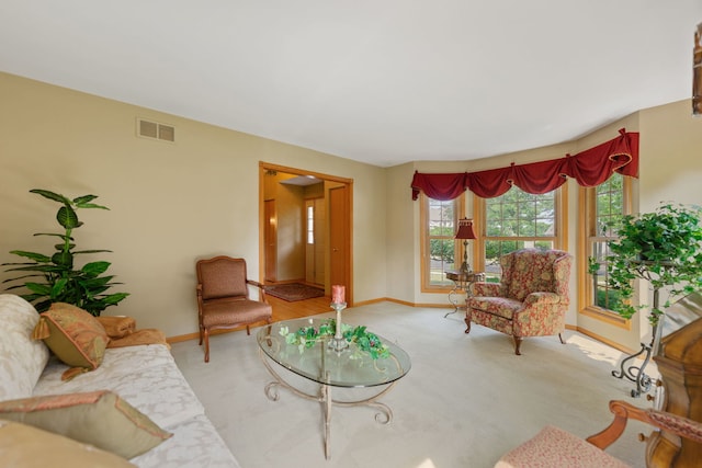 12 White Oak Ct, Algonquin, IL 60102 - carpeted living room featuring baseboards