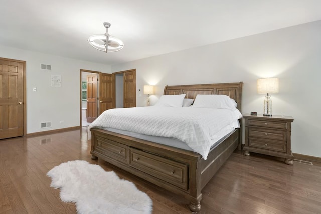 21326 N Elder Ct, Kildeer, IL 60047 - bedroom with dark wood finished floors