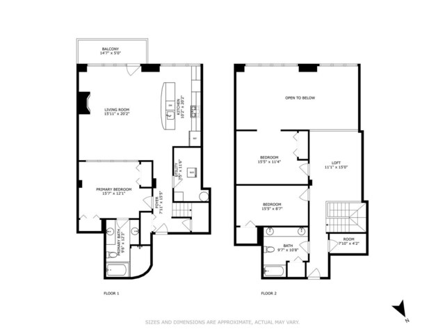70 E 18th St Unit 4E, Chicago, IL 60616 - view of room layout
