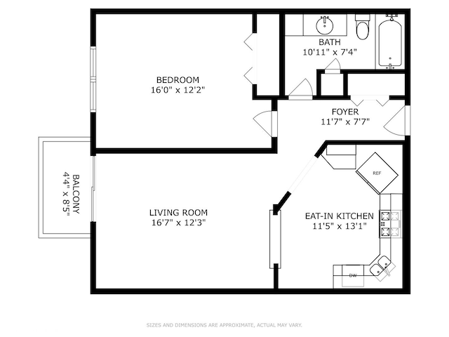 6333 N Milwaukee Ave Unit 2E, Chicago, IL 60646 - view of room layout