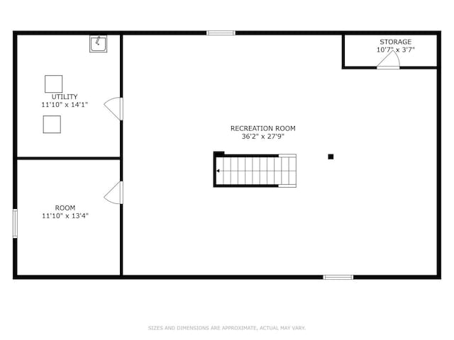 301 E 59th St, Hinsdale, IL 60521 - view of floor plan / room layout