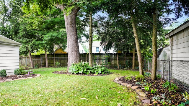 805 S Anderson St, Urbana, IL 61801 - view of fenced backyard