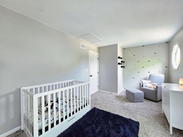 2440 Pebblewood Ct, Aurora, IL 60506 - bedroom with carpet and a nursery area