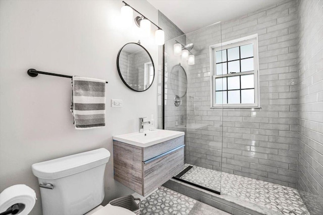 3976 Western Ave, Western Springs, IL 60558 - full bath featuring vanity and a tile shower