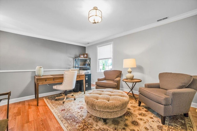3976 Western Ave, Western Springs, IL 60558 - office space with wood finished floors and crown molding