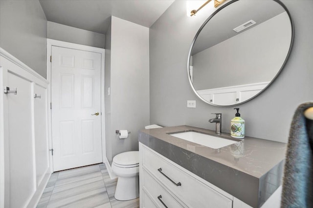 3976 Western Ave, Western Springs, IL 60558 - bathroom featuring vanity and toilet