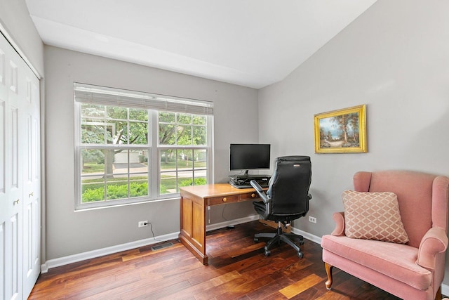 1531 Cumberland Pkwy, Algonquin, IL 60102 - office area featuring wood finished floors