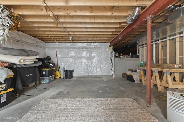 25313 W Rock Dr, Plainfield, IL 60586 - view of unfinished below grade area