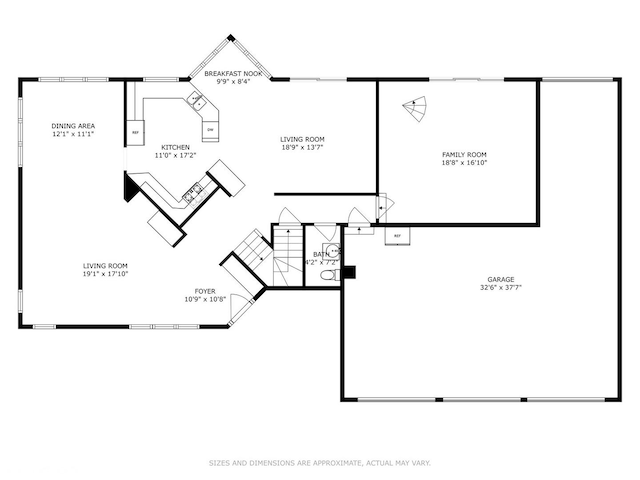 850 Willow Ln, Sleepy Hollow, IL 60118 - view of home floor plan