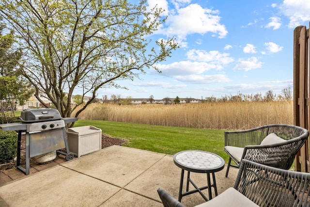 18283 Kirby Dr, Tinley Park, IL 60487 - view of patio with grilling area