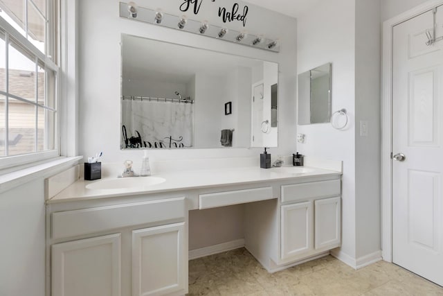18283 Kirby Dr, Tinley Park, IL 60487 - bathroom with double vanity