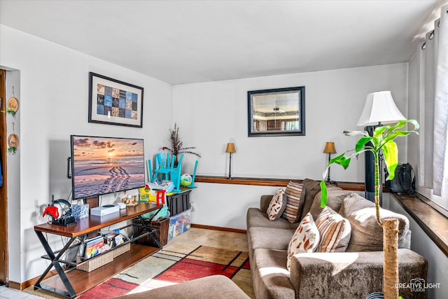 272 Maple St, Sugar Grove, IL 60554 - living room with baseboards