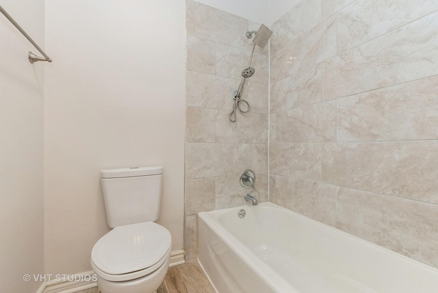 9433 S Burnside Ave, Chicago, IL 60619 - bathroom featuring toilet and washtub / shower combination