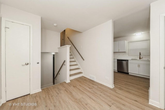 9433 S Burnside Ave, Chicago, IL 60619 - staircase featuring wood finished floors