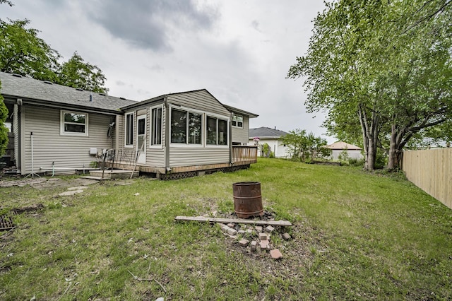 3917 Jonathan Simpson Dr, Joliet, IL 60431 - back of property